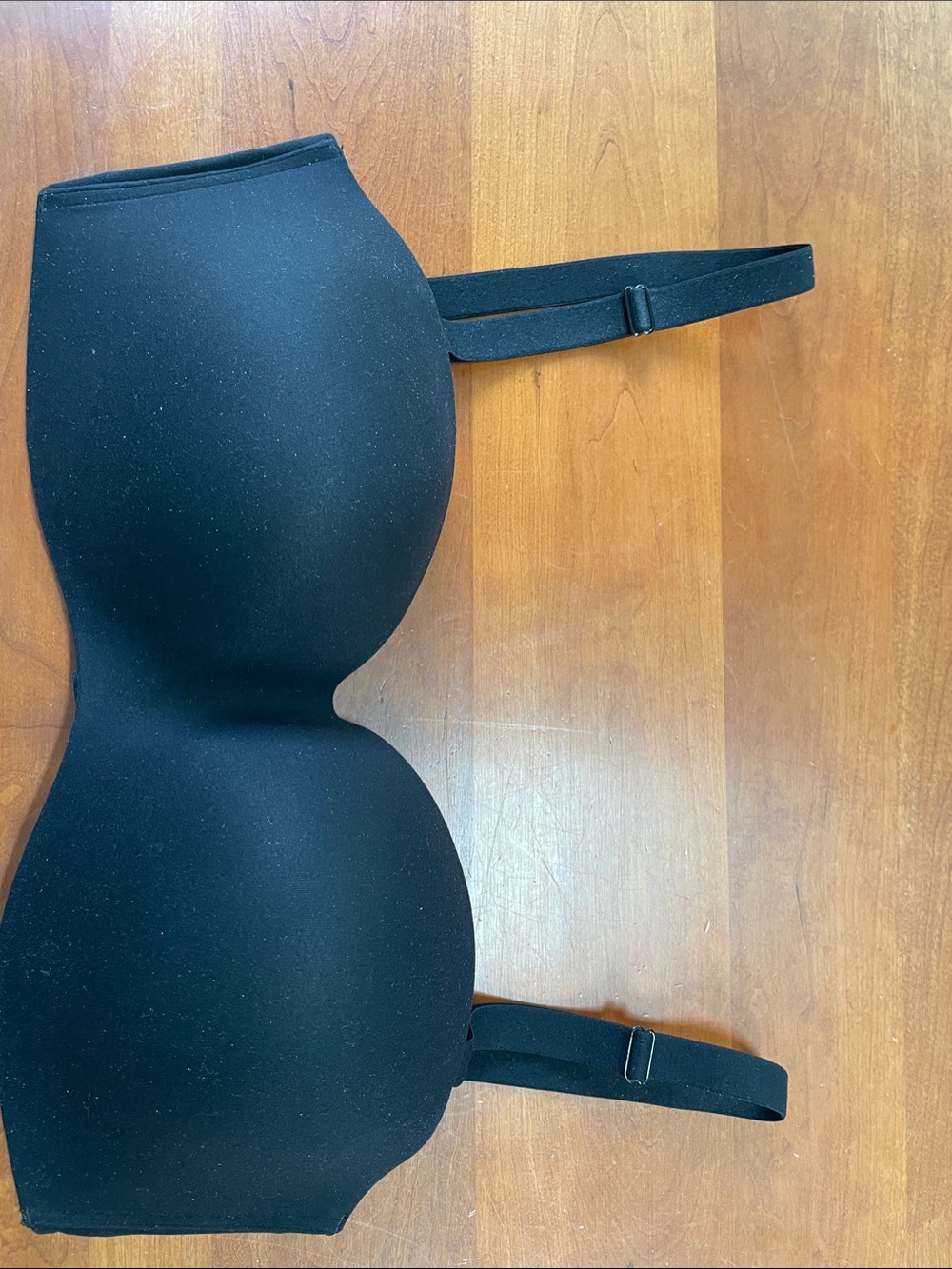 SOMA  ENBLISS STAYPUT STRAPLESS Strapless Black Smooth T-Shirt Bra